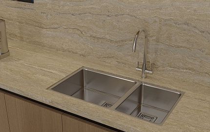 TRAVERTINO SILVER А108